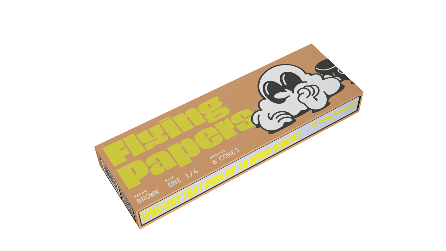 PACK CONOS PRE-LIADOS BROWN (6 CONOS)