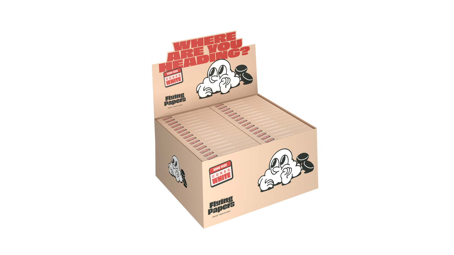 CONOS PRE-LIADOS WHITE 60 PACKS