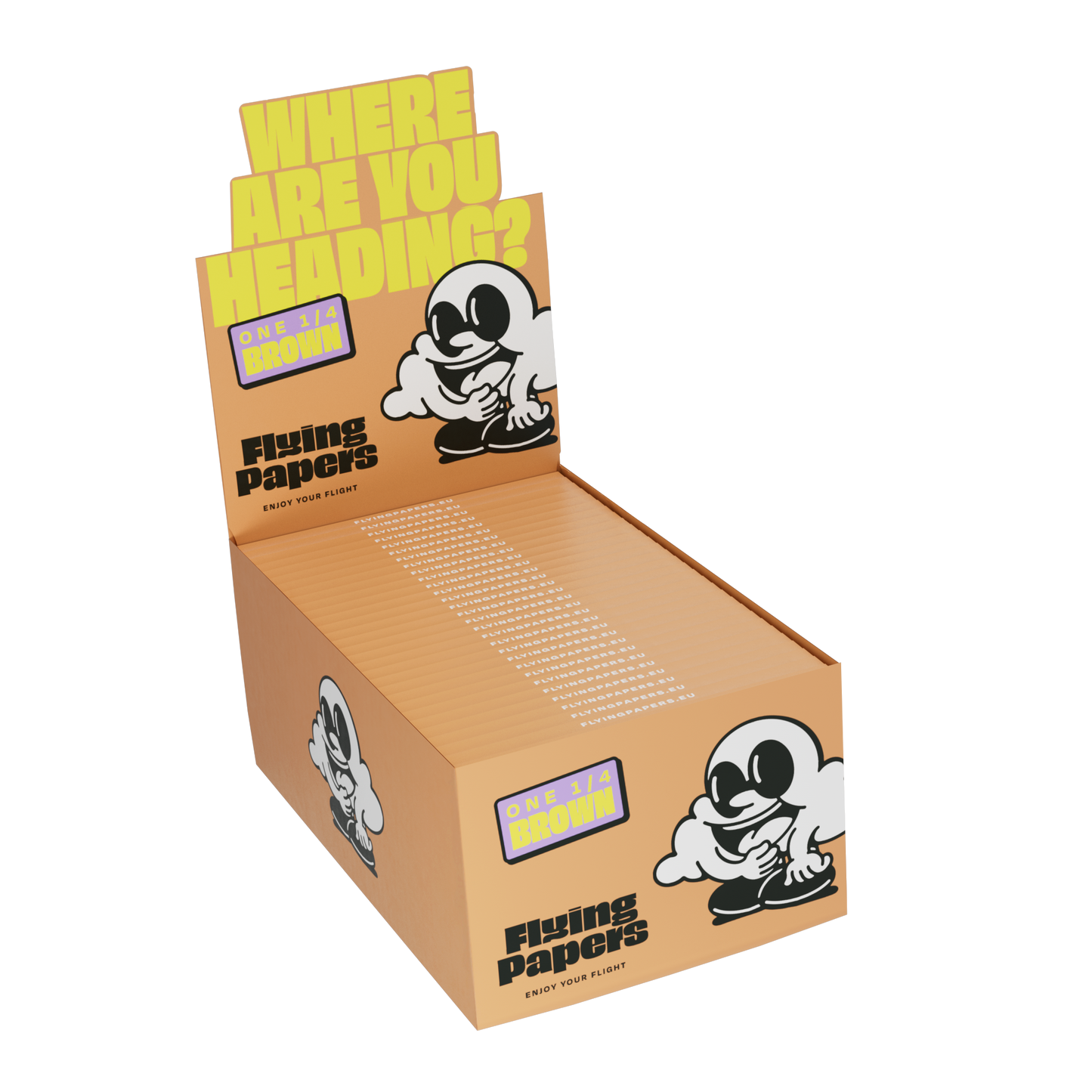 PAPEL DE LIAR BROWN 50 PACKS