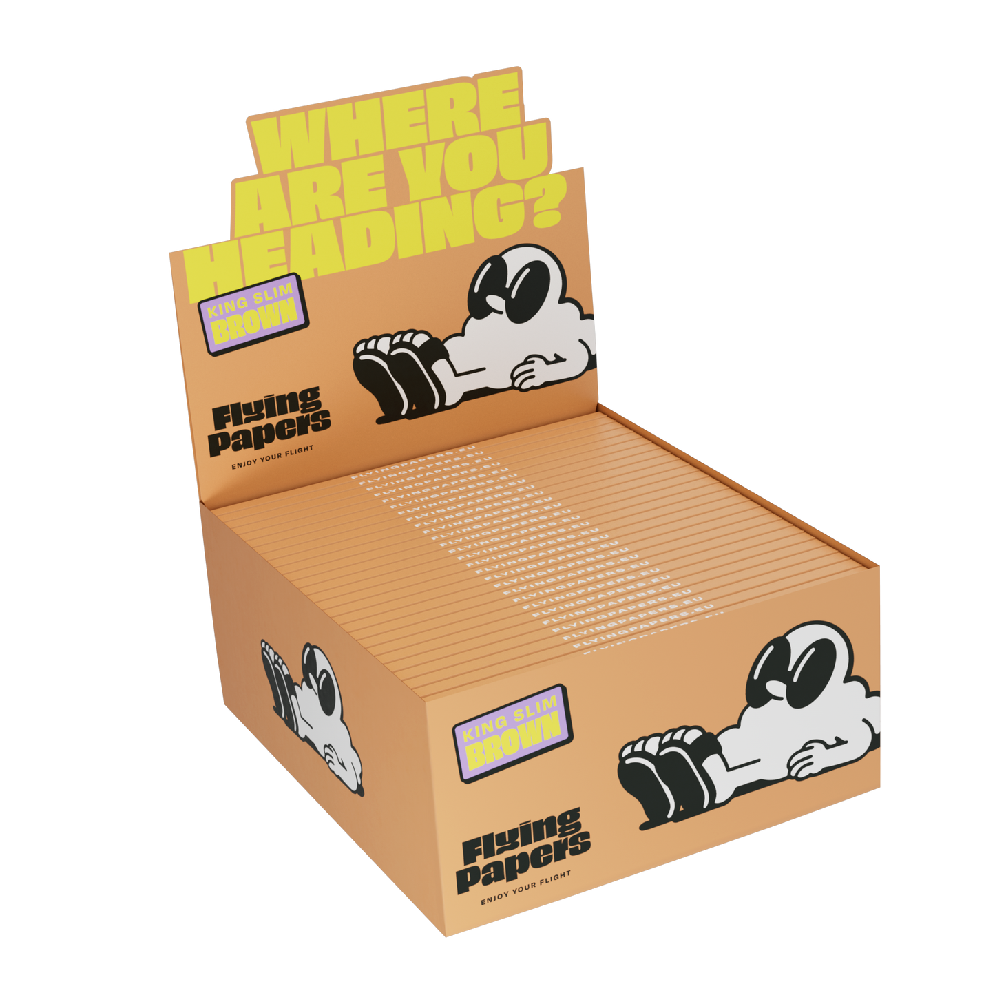 PAPEL DE LIAR BROWN 50 PACKS